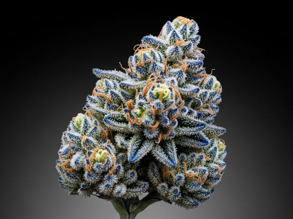 Blue Select THCa flower — Indica, 22% THCa