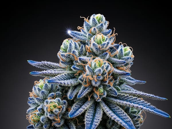 Blueberry Diamond THCa flower — Sativa, 19% THCa