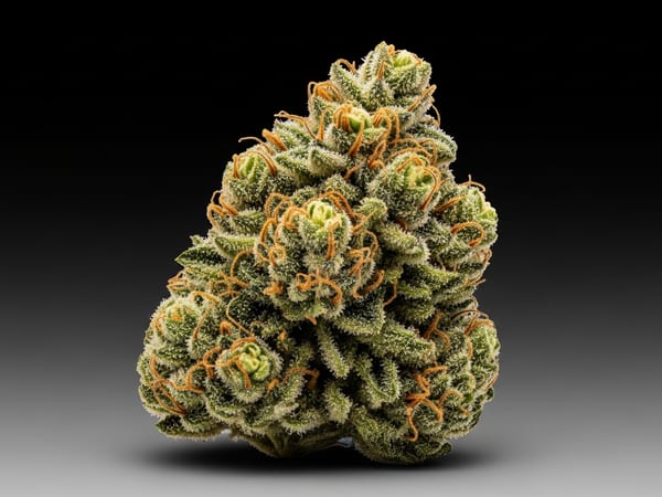 Exotic Gold THCa flower — Indica, 24.4% THCa
