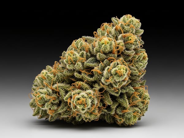 Golden Diesel THCa flower — Hybrid, 24.4% THCa