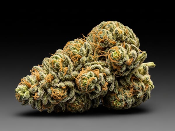 Golden Elite THCa flower — Hybrid, 25% THCa