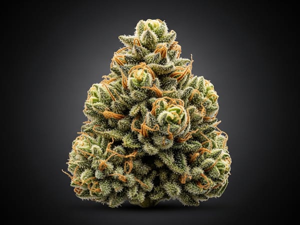 Golden Fire THCa flower — Indica, 28.3% THCa