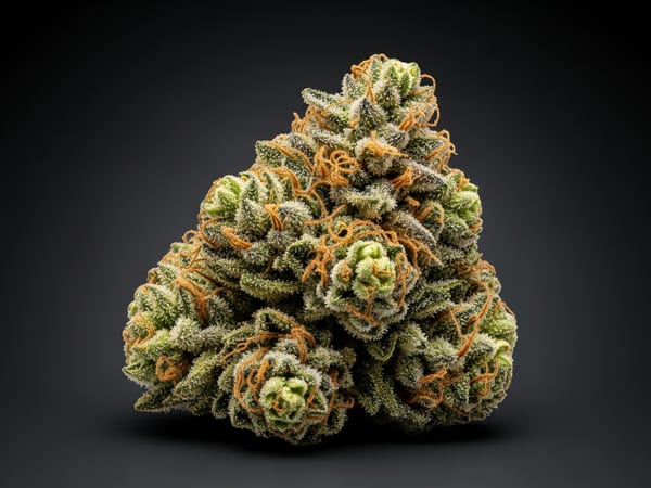 Golden Palace THCa flower — Indica, 23.9% THCa