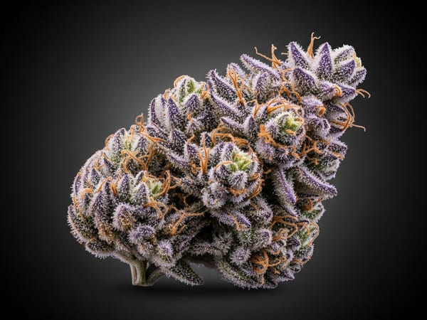 Lavender Crystal THCa flower — Indica, 23.2% THCa