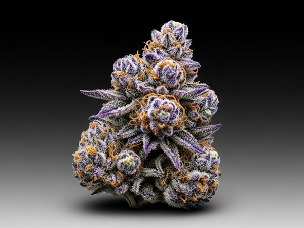 Lavender Diesel THCa flower — Hybrid, 24.3% THCa