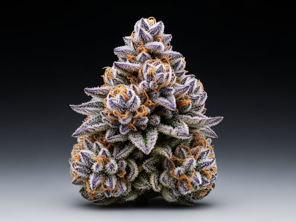 Lavender Neon THCa flower — Indica, 27.2% THCa