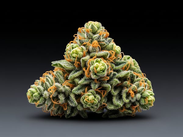 Orange Breath THCa flower — Hybrid, 21.4% THCa