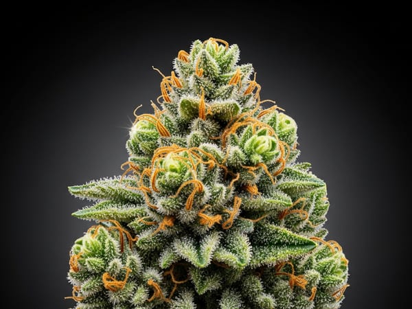 Orange Premium THCa flower — Hybrid, 21.5% THCa