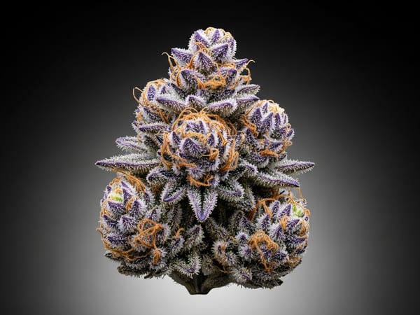 Purple Star THCa flower — Hybrid, 21.1% THCa