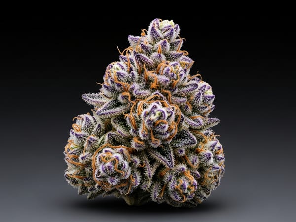Purple Sunset THCa flower — Indica, 28.3% THCa