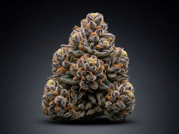 Silver Trainwreck THCa flower — Indica, 26.3% THCa