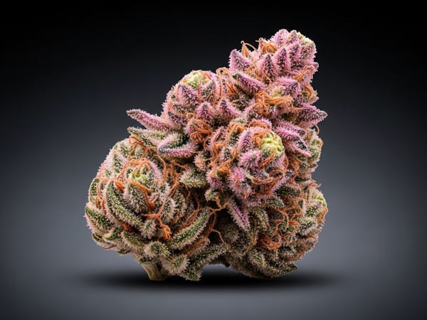 Strawberry Crystal THCa flower — Hybrid, 24.4% THCa