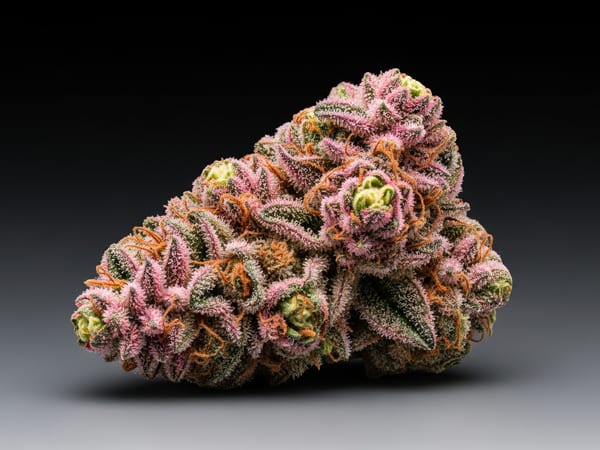 Strawberry Gold THCa flower — Hybrid, 24.8% THCa