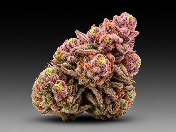 Strawberry Reserve THCa flower — Indica, 25.2% THCa