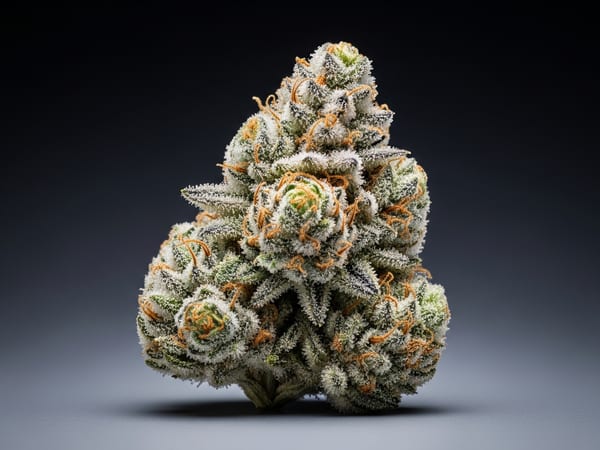 White Platinum THCa flower — Sativa, 19.5% THCa