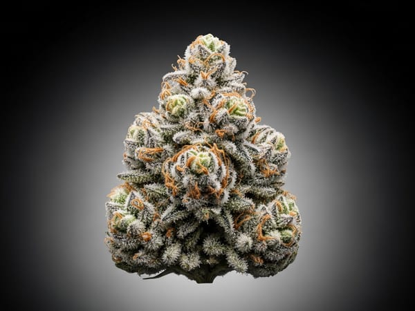 White Widow THCa flower — Hybrid, 24.8% THCa